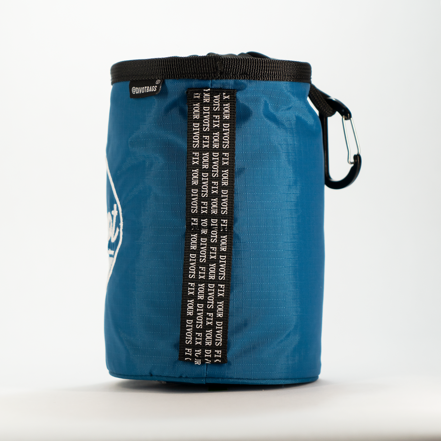 Golf Divot Bag - Blue/White